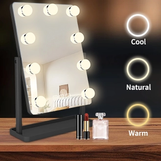 Dettagli dello specchio per il trucco della conservazione della lampadina Hollywood Sorgente luminosa